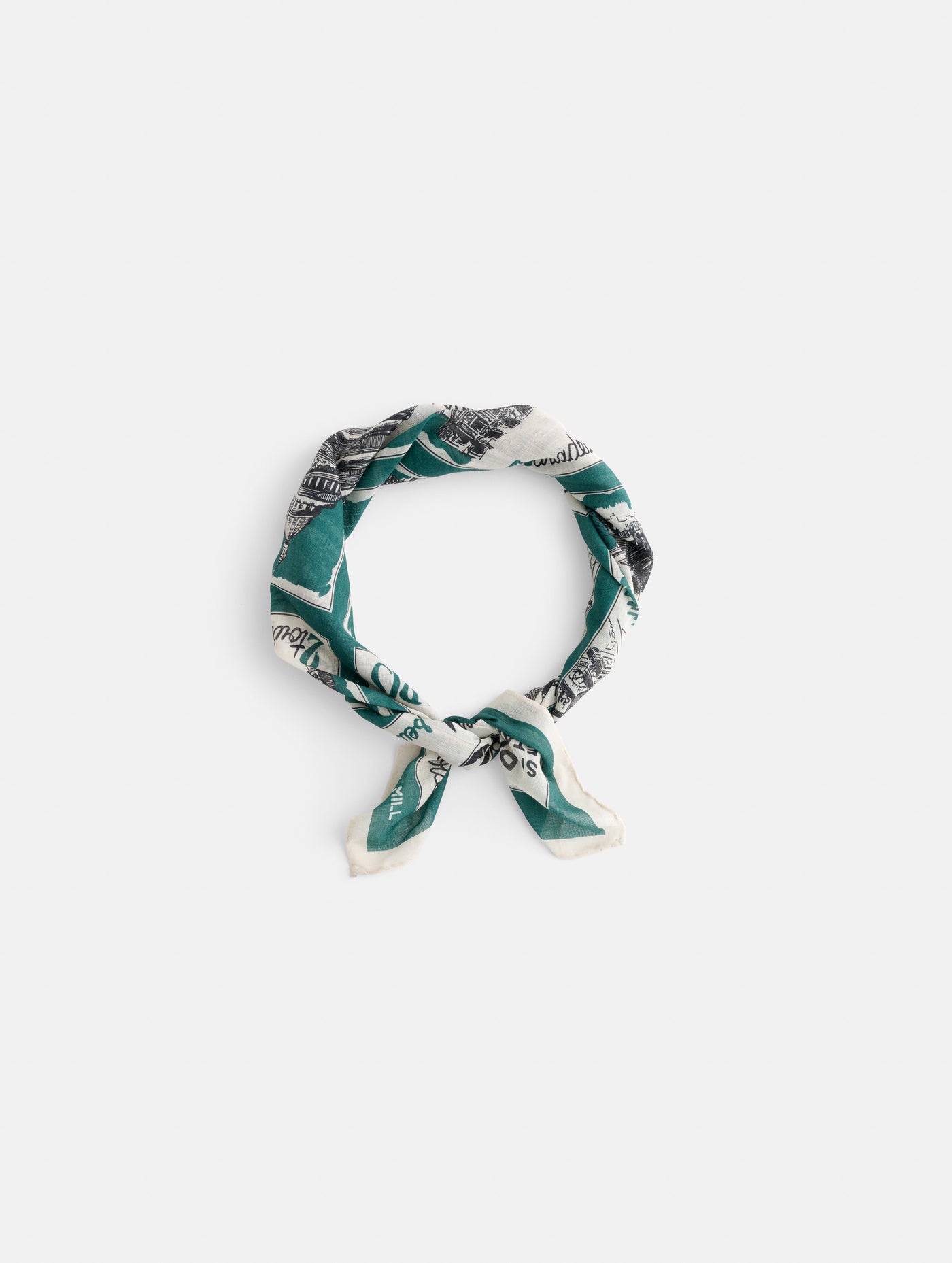 Travel Scarf In Cotton Voile