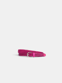 Dragon Diffusion Woven Leather Belt