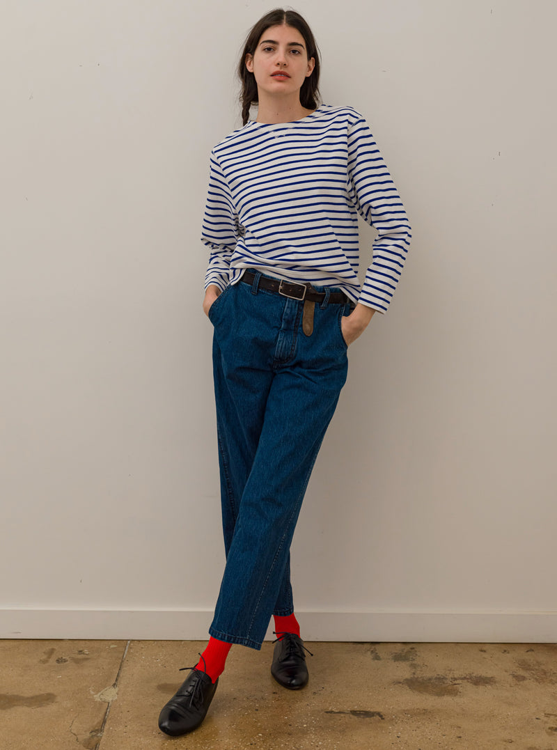 <p><em>The</em></p><p>Striped Tee</p>