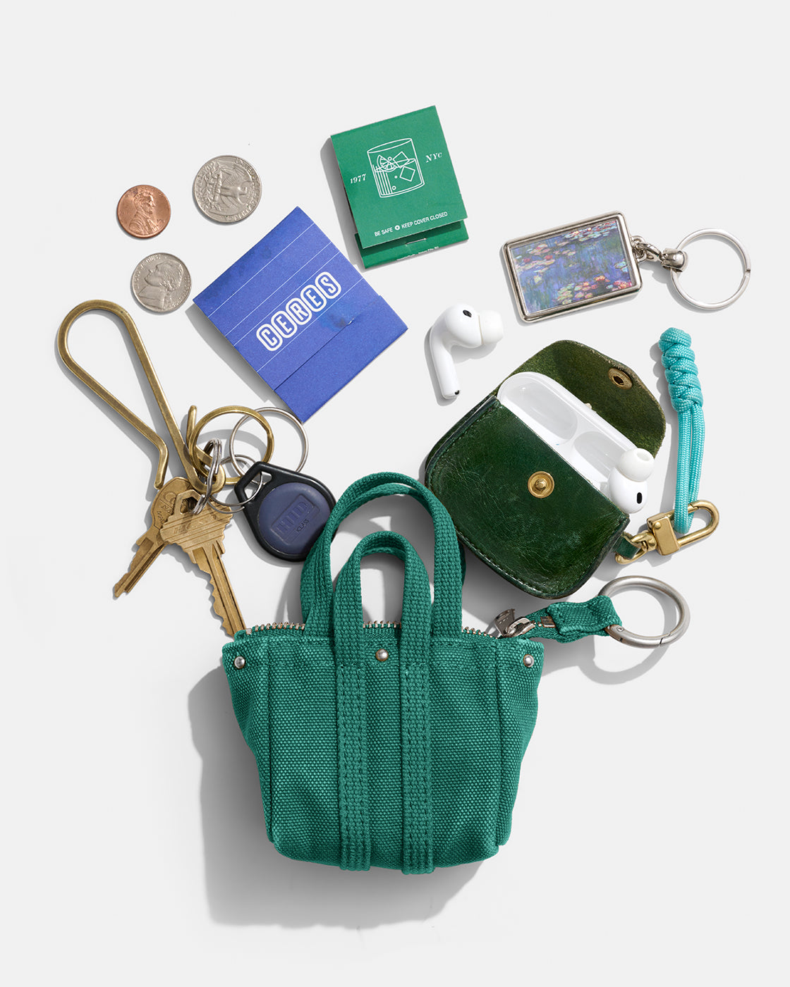 Teeny Tiny Tote Keychain