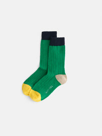 Cotton Colorblock Socks