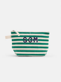 The Perfect Canvas Pouch in Stripe