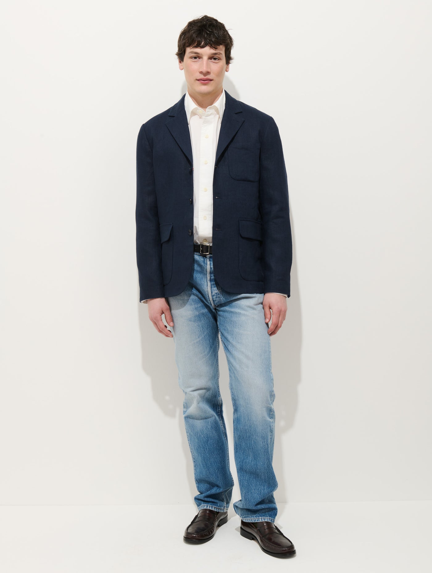 Mercer Linen Jacket In Linen