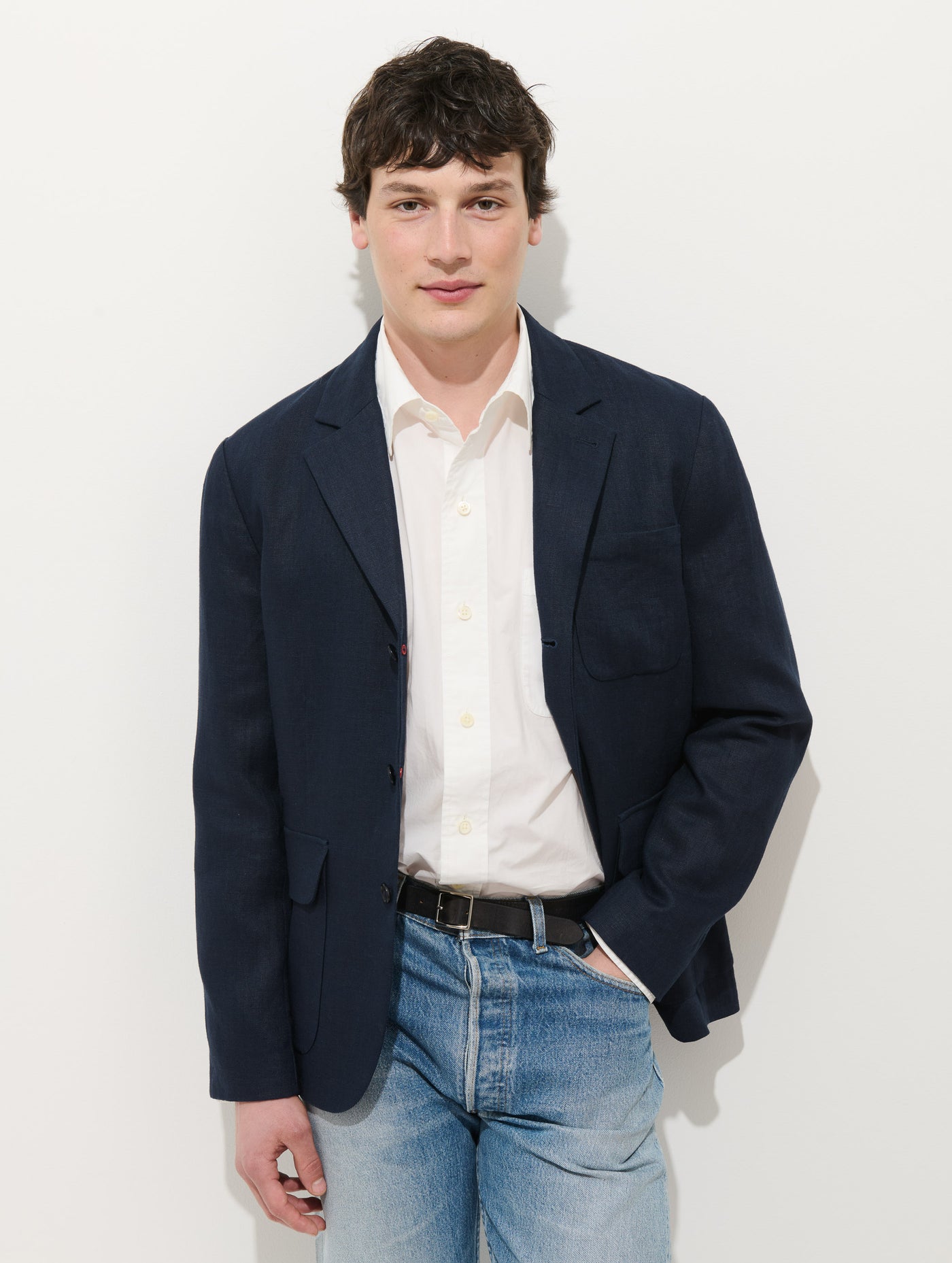 Mercer Linen Jacket In Linen