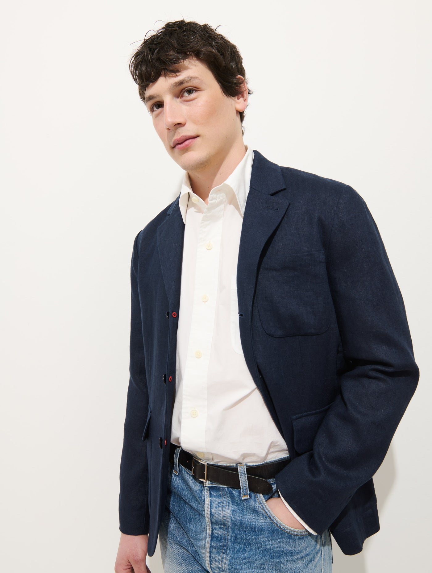 Mercer Linen Jacket In Linen