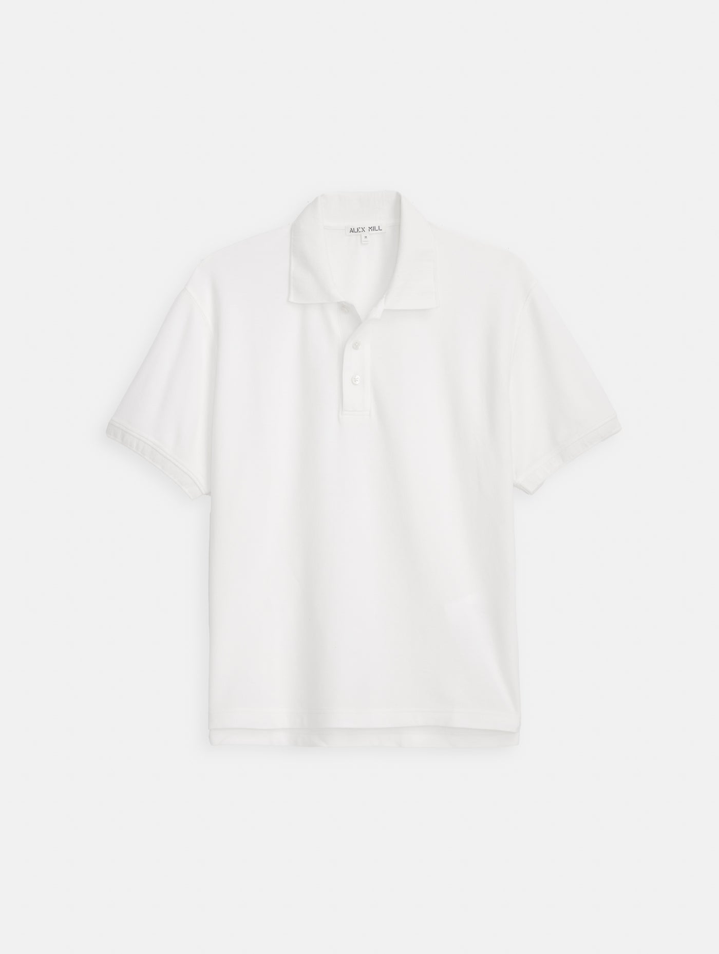 Garment Dyed Polo In Pique Cotton