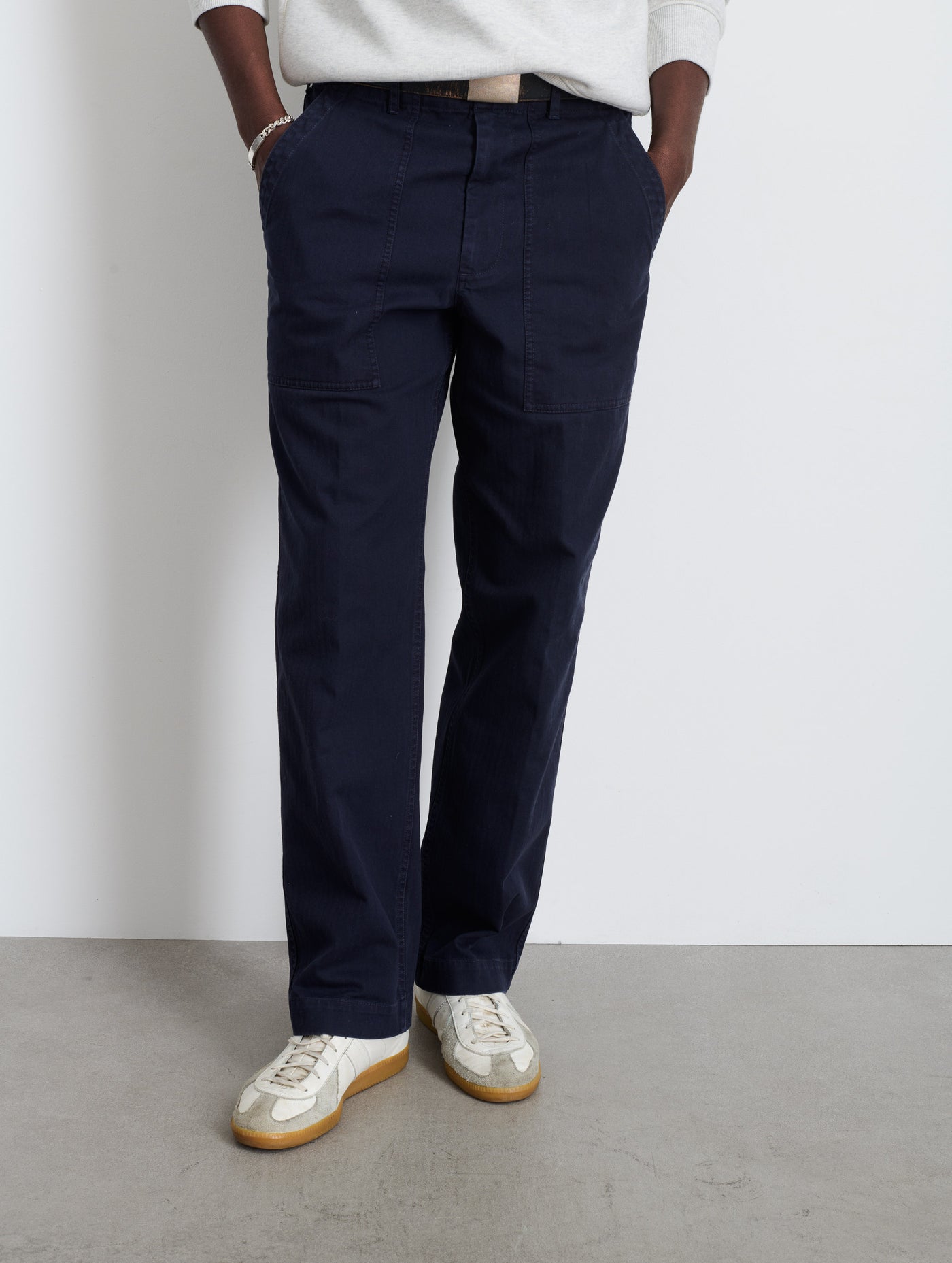 Field Pant In Herringbone