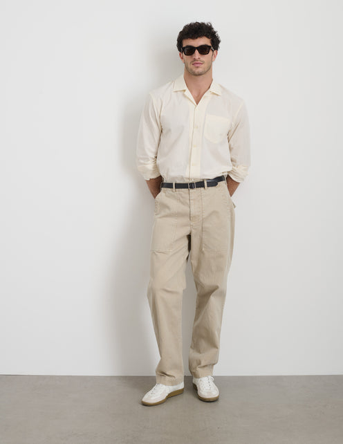 Field Pant In Herringbone