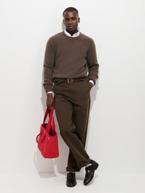 Flat Front Chino in Vintage Wash