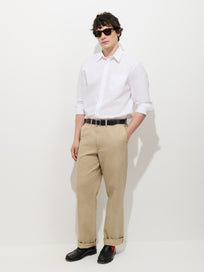 Flat Front Chino in Vintage Wash