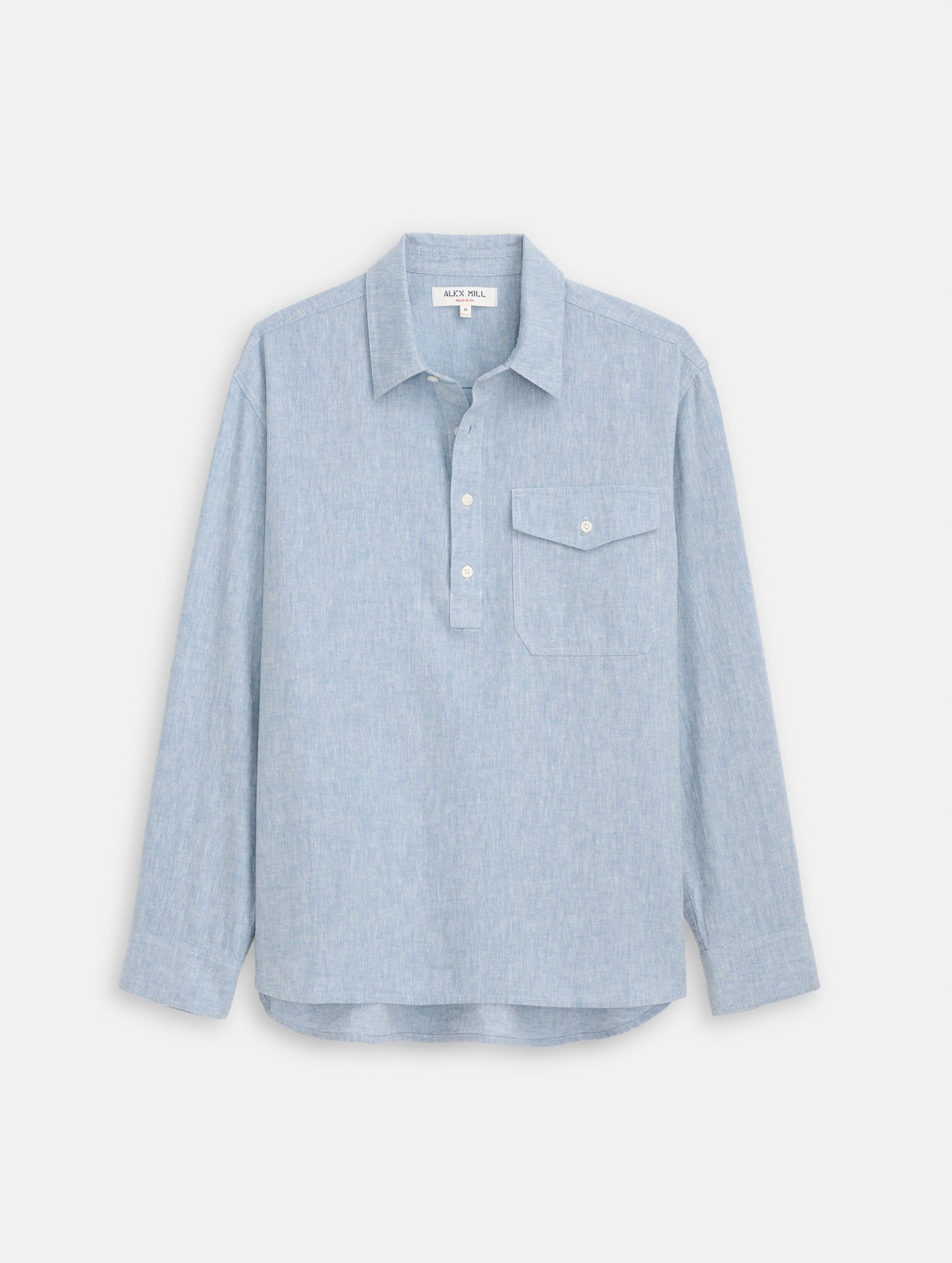 Carter Popover In Cotton Linen