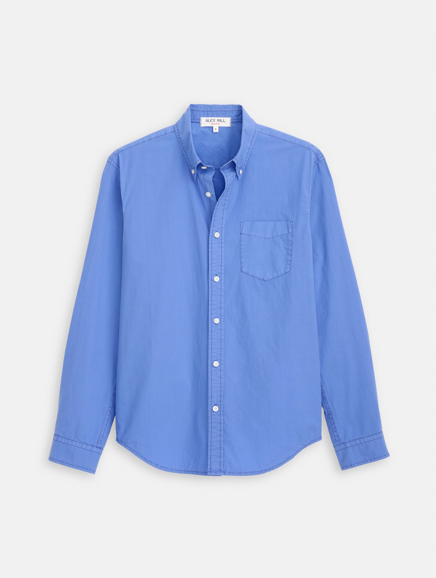 Mill Shirt In Cotton Poplin