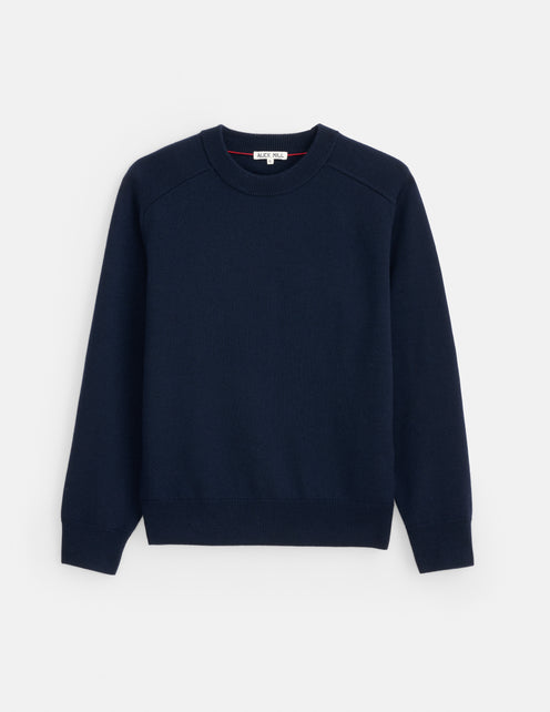 Winston Crewneck Sweater in Wool