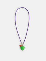 Roxanne Assoulin Long Happy Cord Charm Necklace