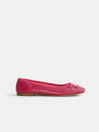 Prince Street Ballet Flat in Leather