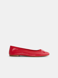 Prince Street Ballet Flat in Leather
