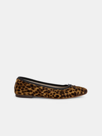 Prince Street Ballet Flat in Calf Hair
