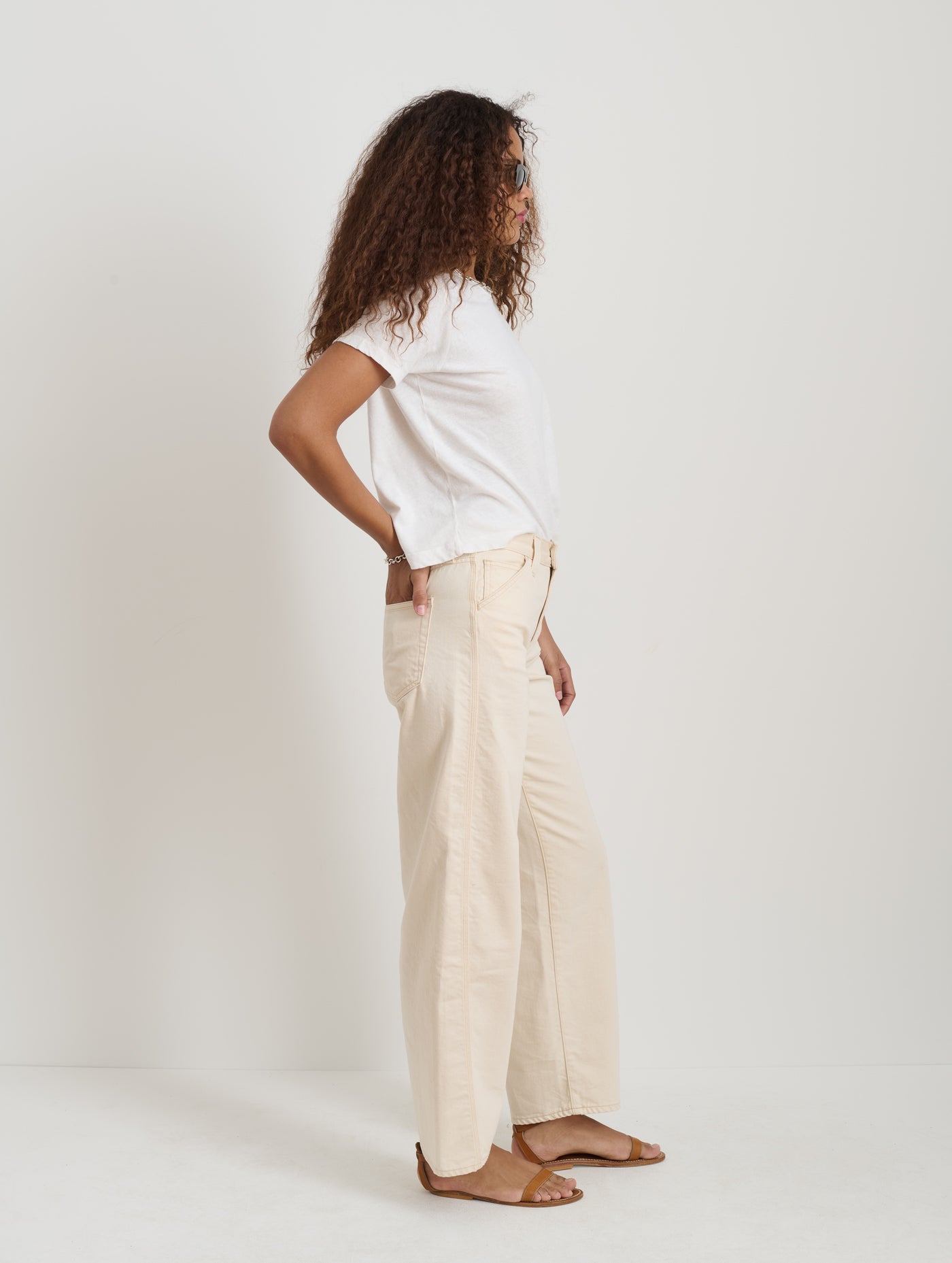 Garcon Tee In Linen Cotton