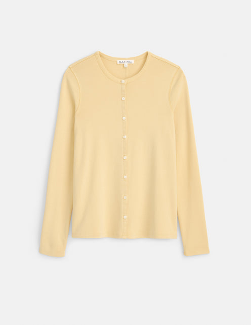 Scout Cardigan in Cotton Rib