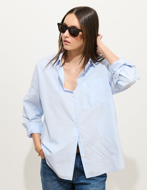 Jo Shirt In Cotton Poplin