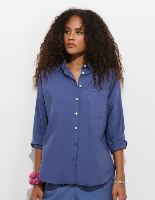 Jo Shirt In Cotton Poplin