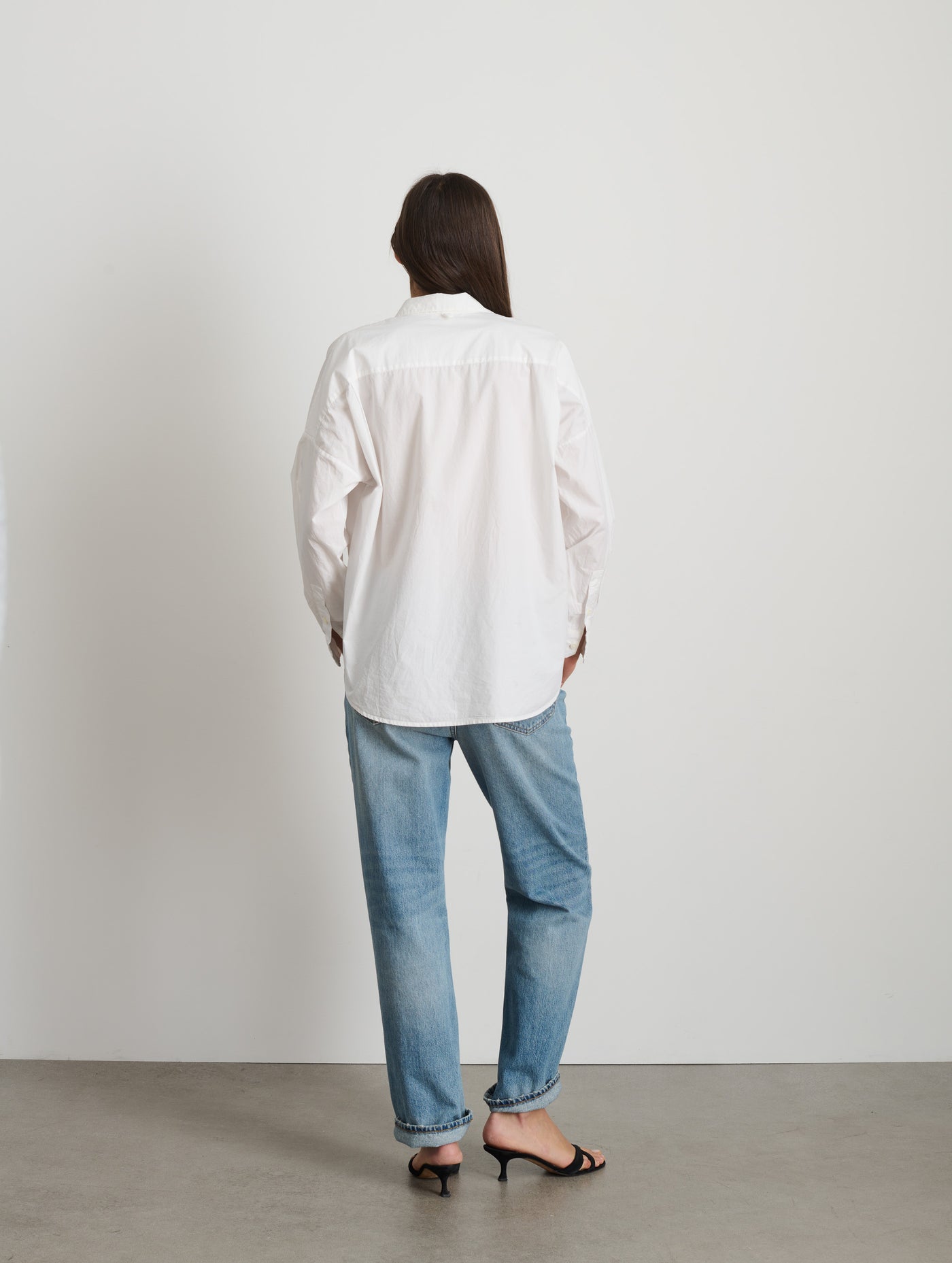 Jo Shirt In Cotton Poplin