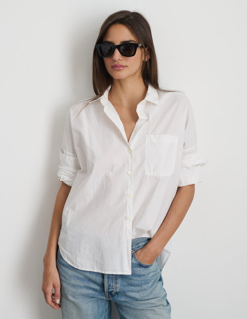 Jo Shirt In Cotton Poplin