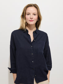 The Jo Shirt In Linen