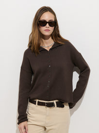 Taylor Cardigan in Cotton Cashmere