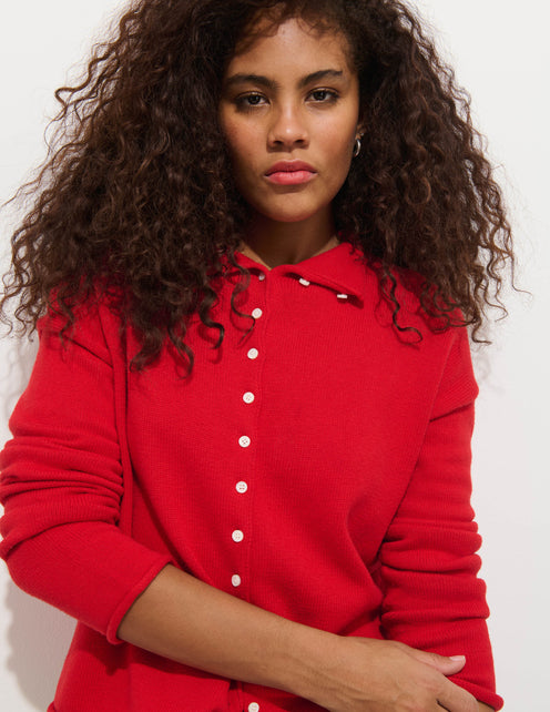 Taylor Cardigan in Cotton Cashmere