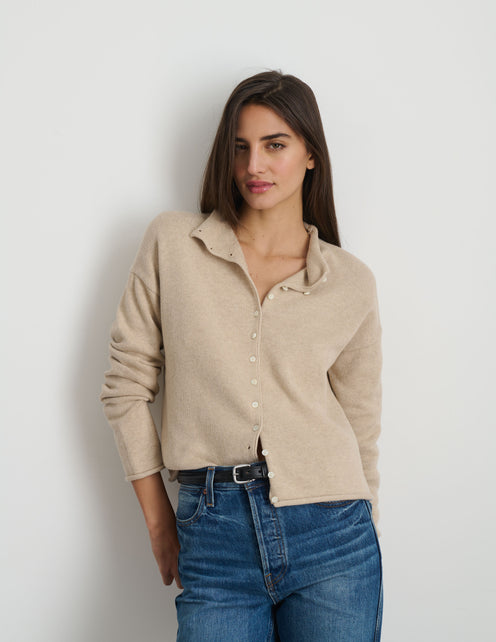 Taylor Cardigan in Cotton Cashmere