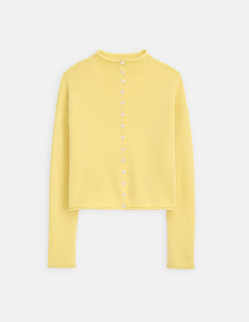 Taylor Cardigan in Washed Cashmere