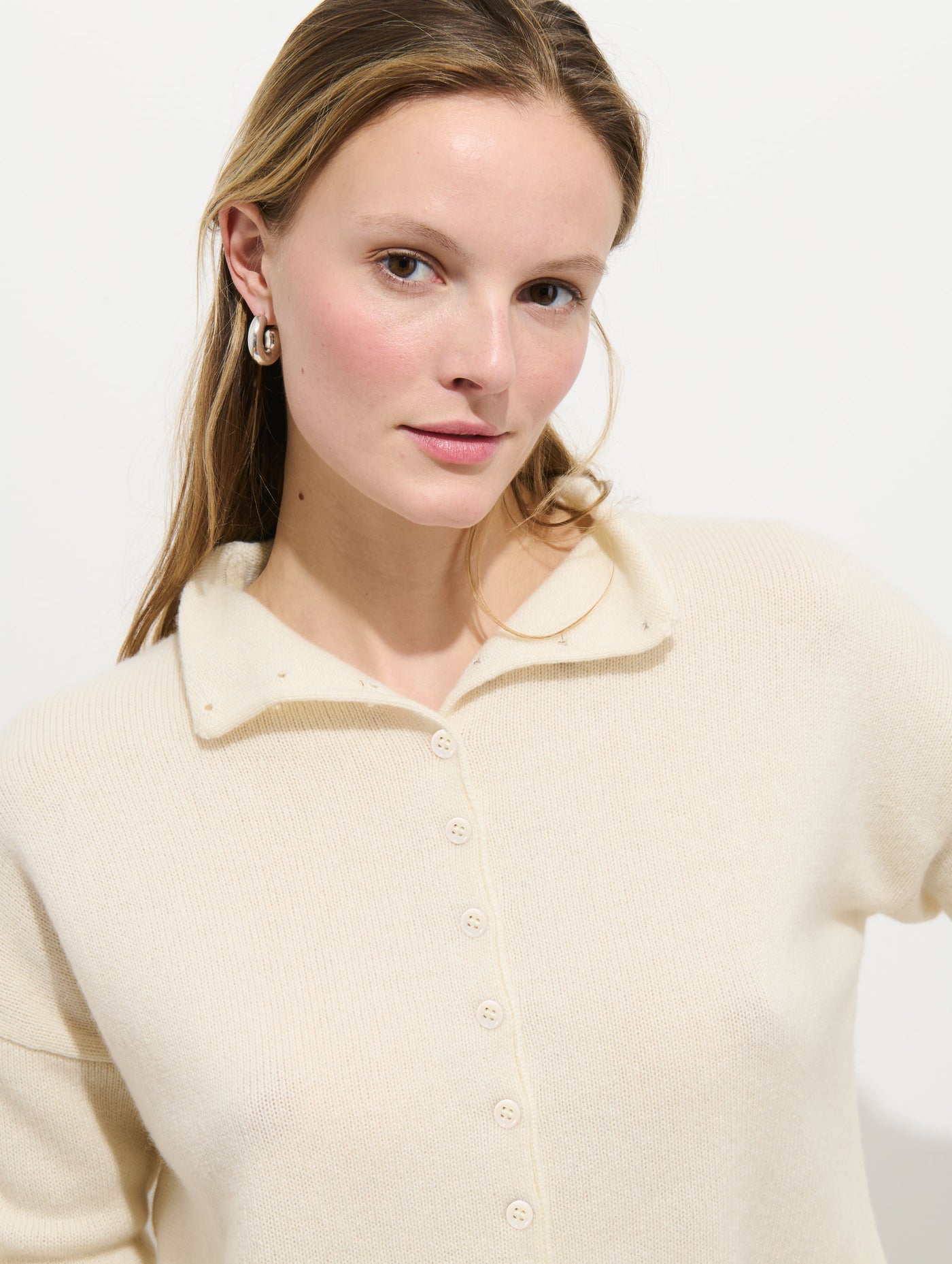 Taylor Cardigan in Washed Cashmere