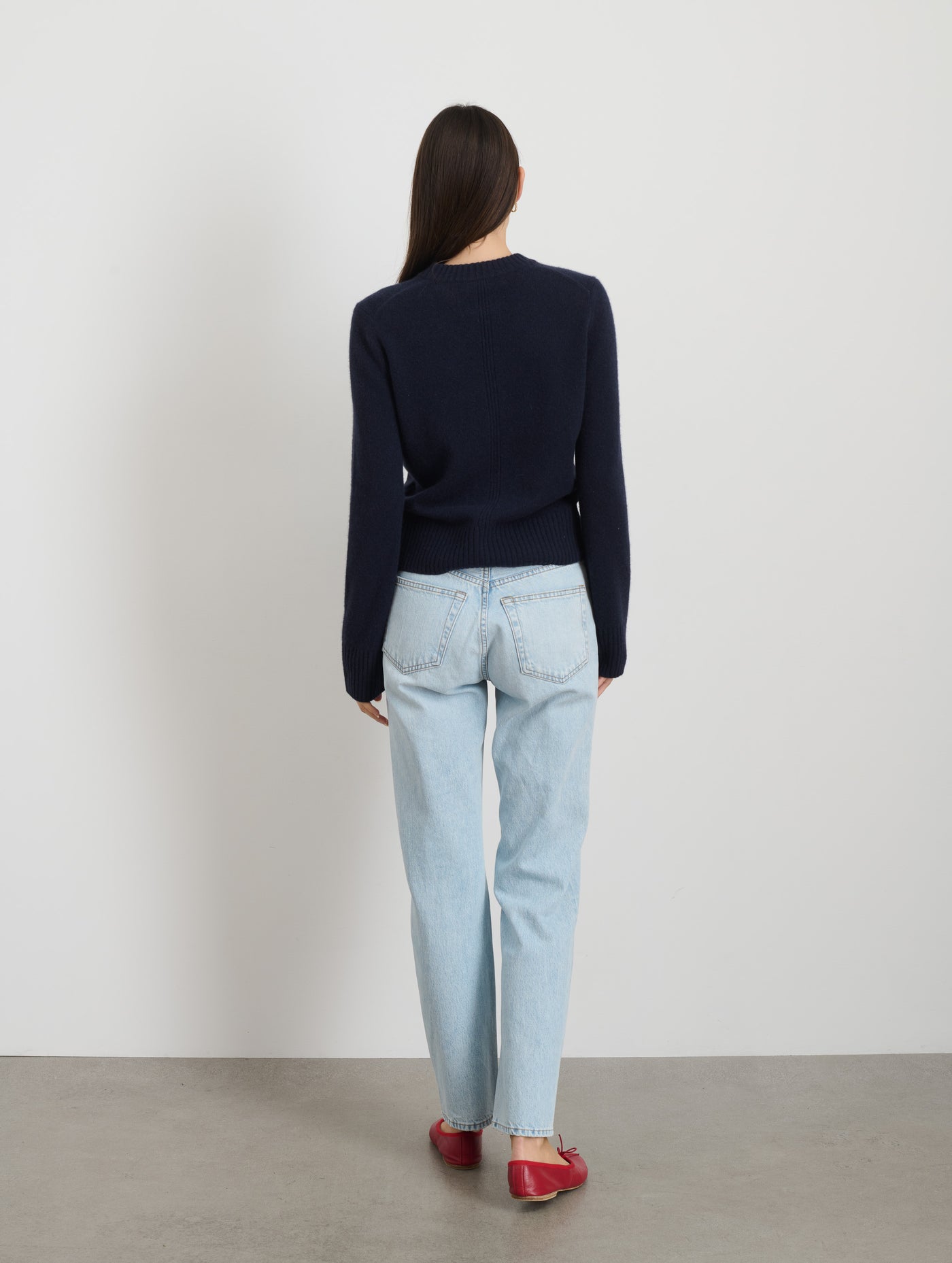 Marais Sweater in Washed Cashmere
