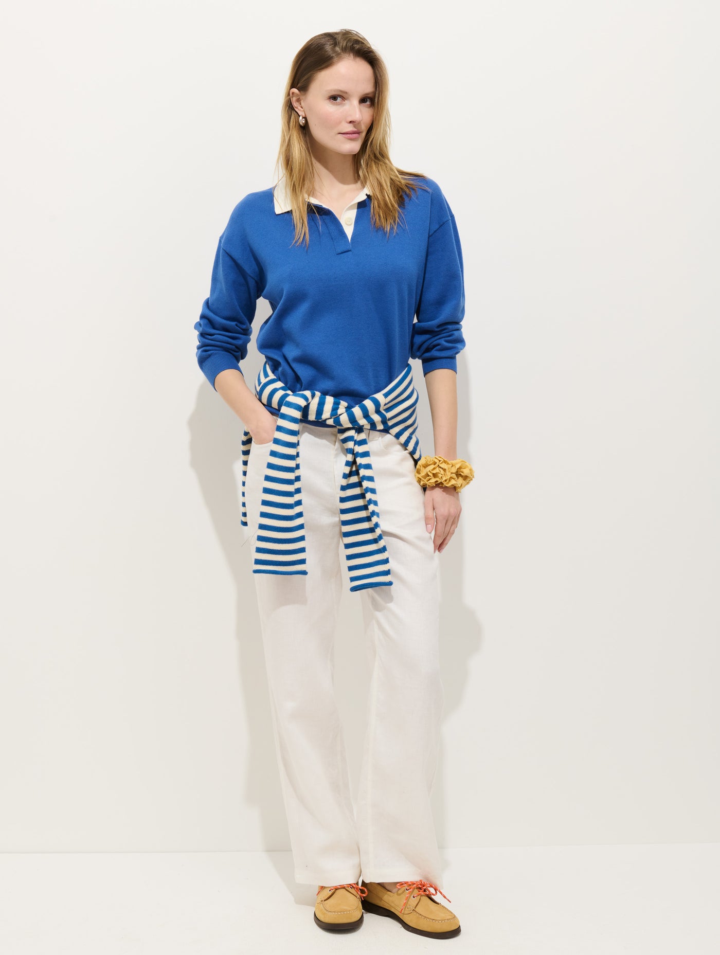 Bond St Polo In Cotton Cashmere
