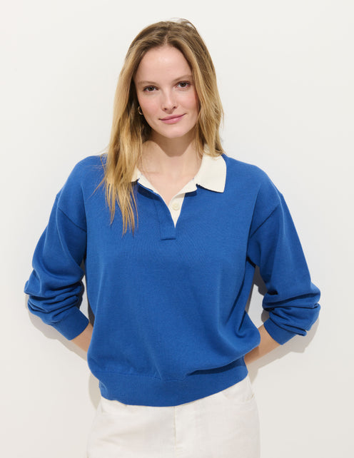 Bond St Polo In Cotton Cashmere