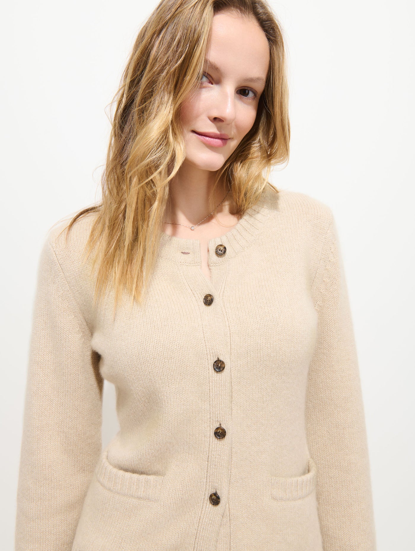 Bordeaux Cardigan in Cashmere