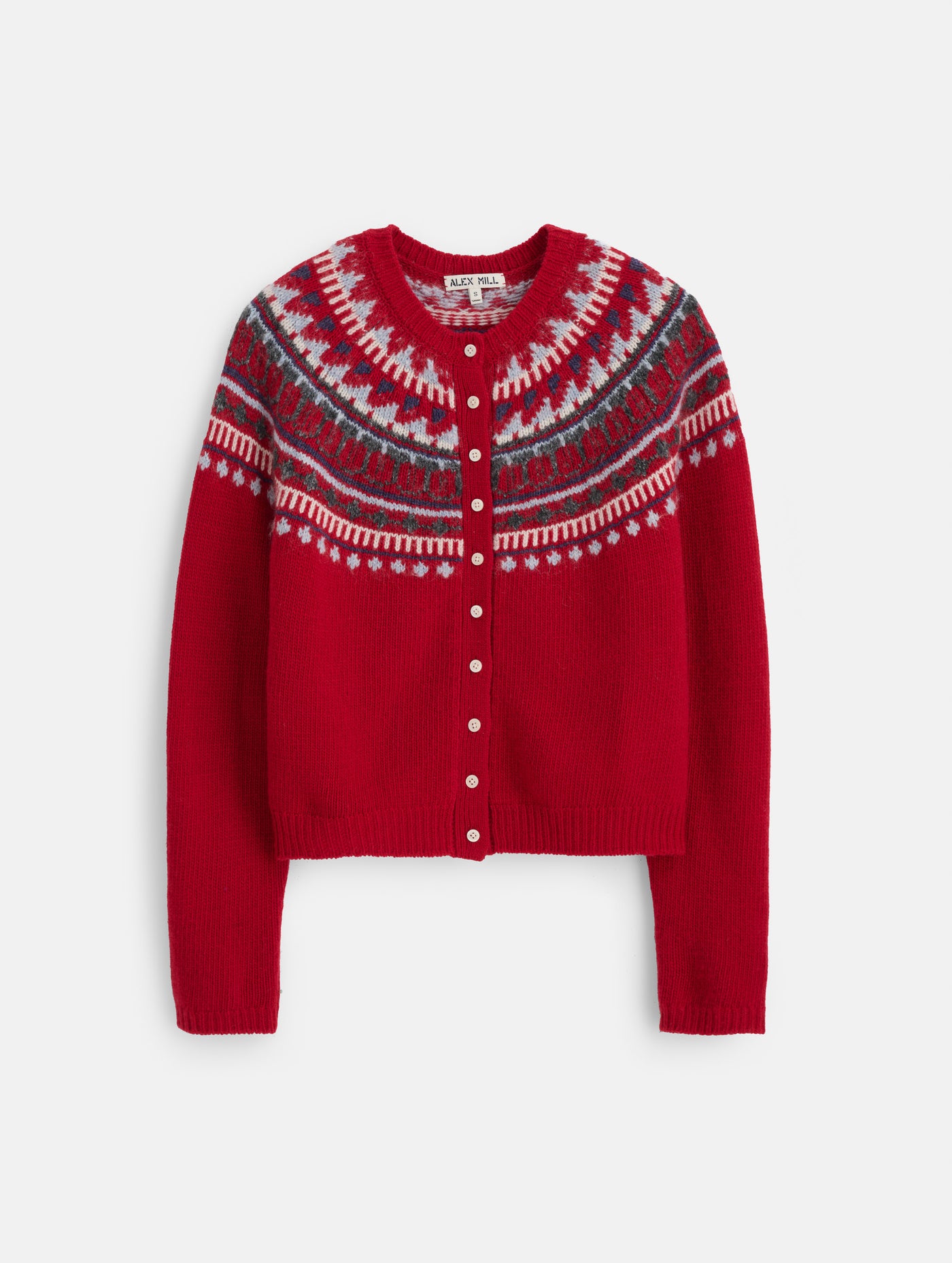 Charlotte Fair Isle Sweater in Wool