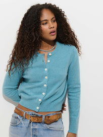 Elizabeth Street Cardigan in Merino Wool