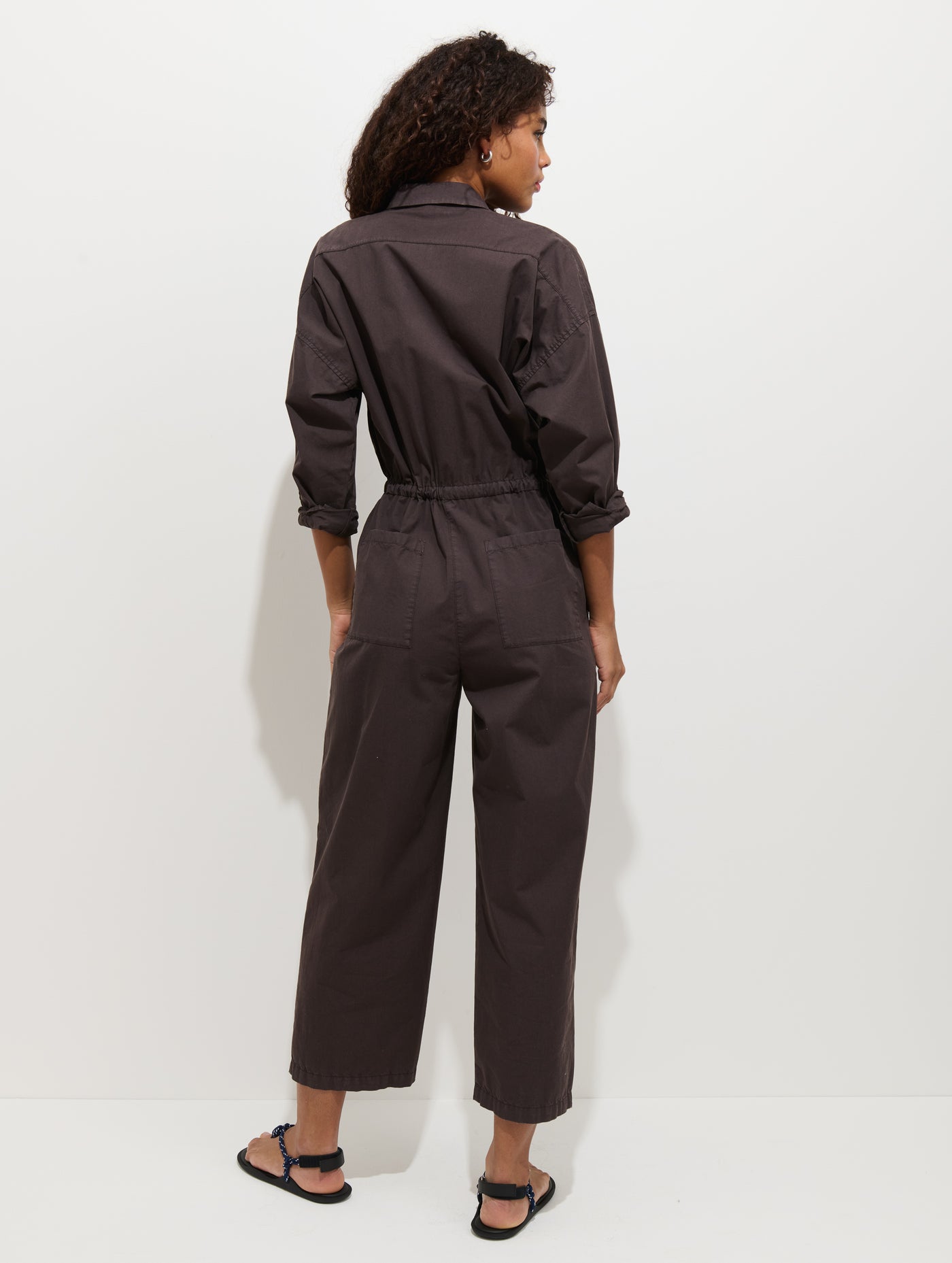 Delancey Jumpsuit In Lightweight Twill